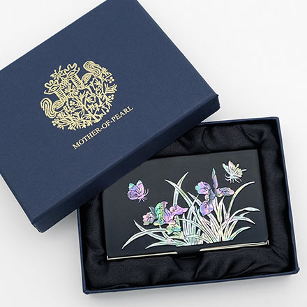 [KOREAN MUSEUM LIFE] mother of pearl craft business card case