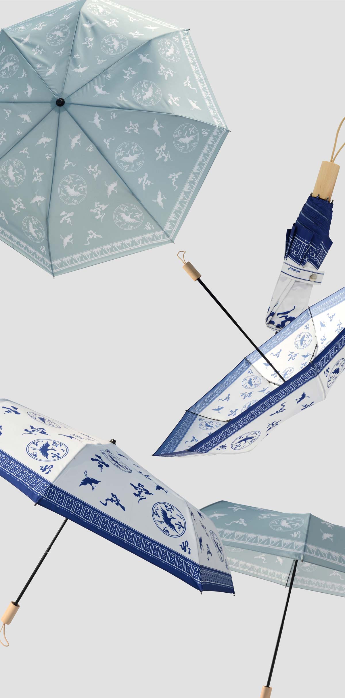 [KOREAN MUSEUM LIFE] goryeo celadon 3-section uv umbrella