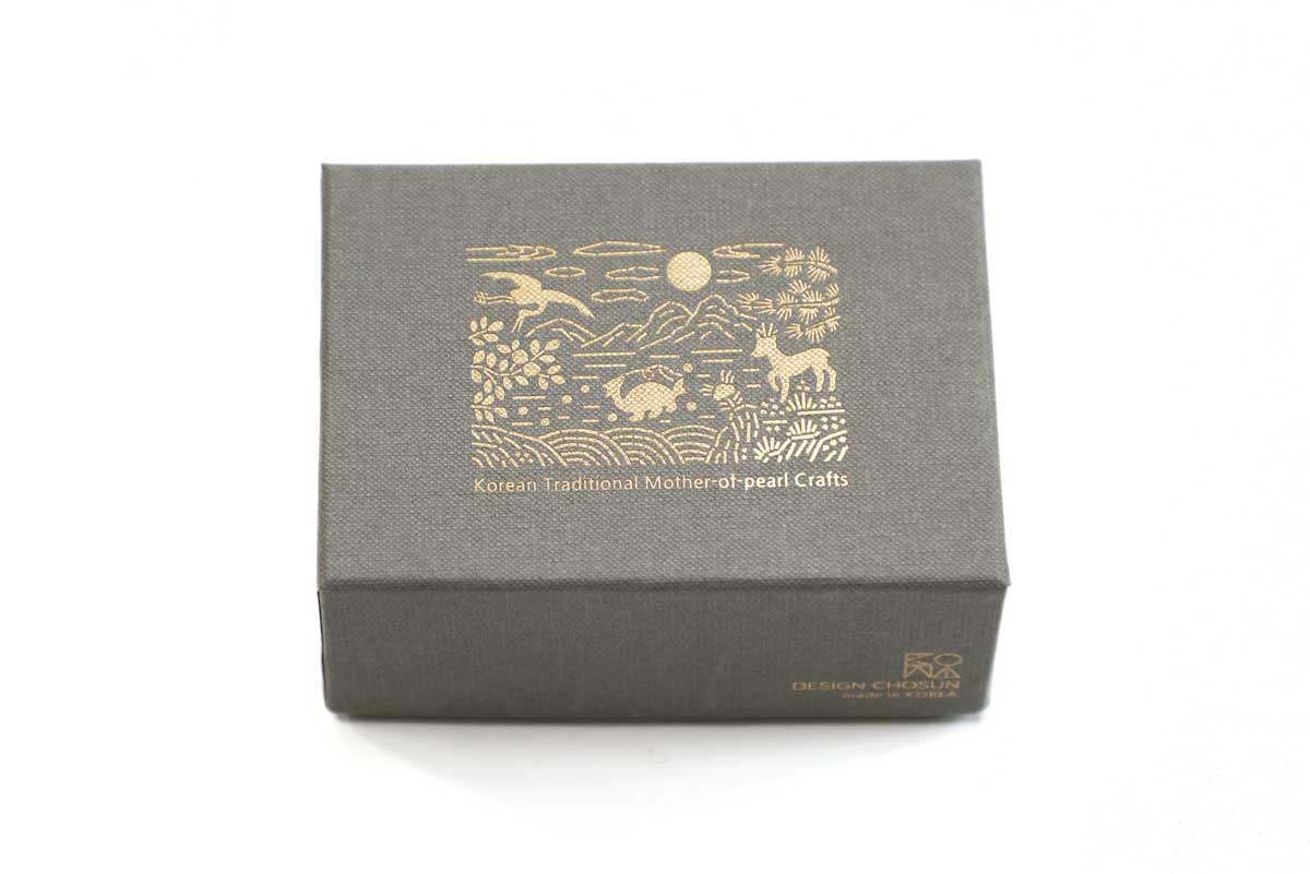 [KOREAN MUSEUM LIFE] najeon tangcho ornament business card holder