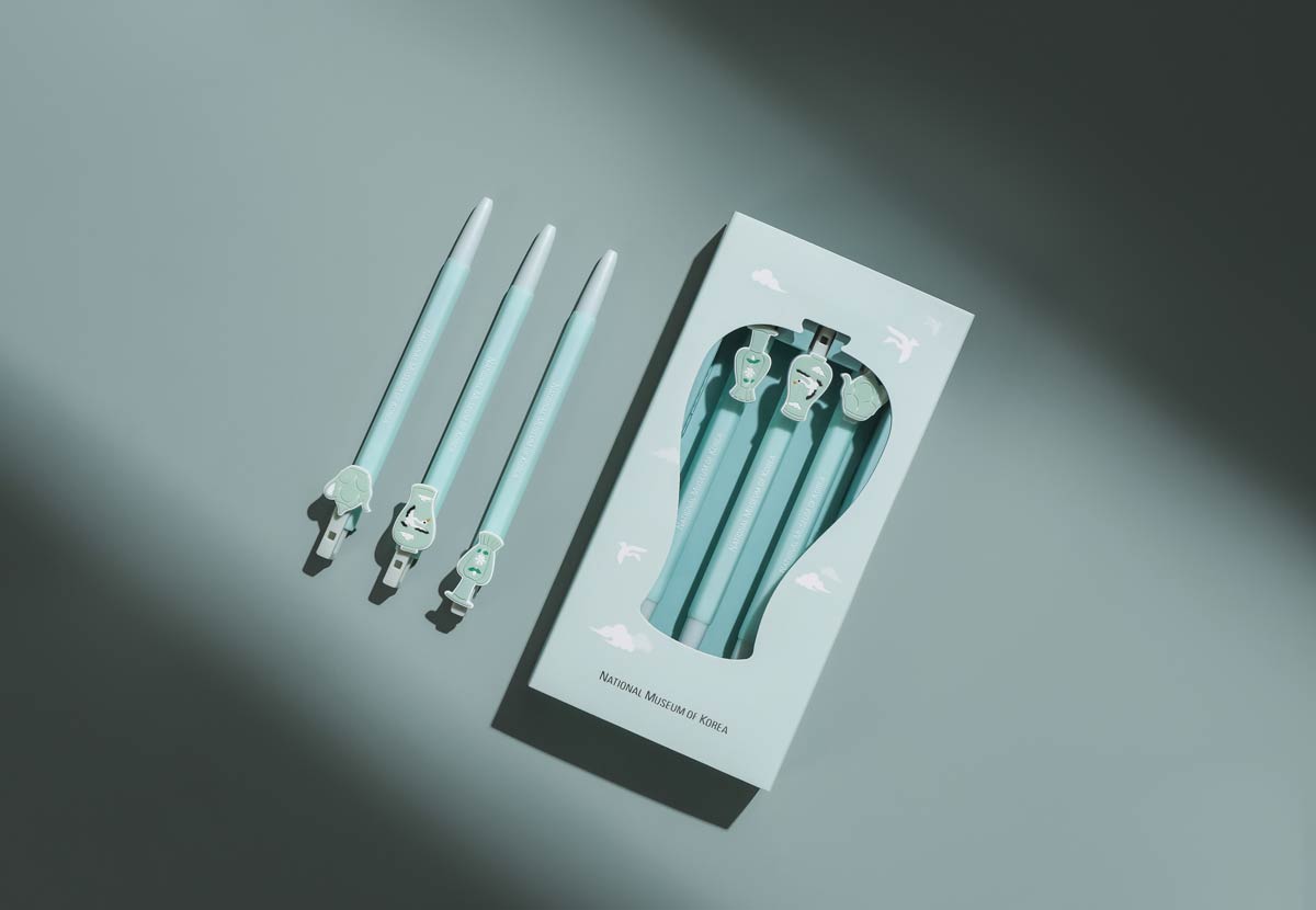 [KOREAN MUSEUM LIFE] celadon ballpoint pen set