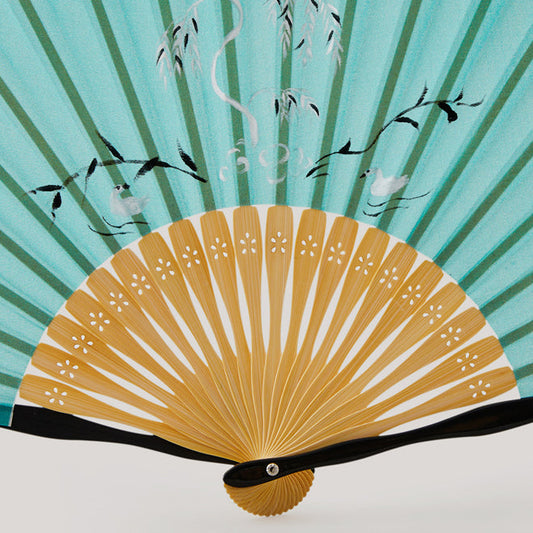 [KOREAN MUSEUM LIFE] celadon hand-painted fan