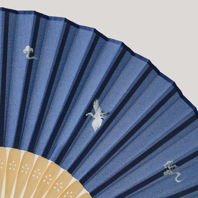 [KOREAN MUSEUM LIFE] celadon hand-painted fan