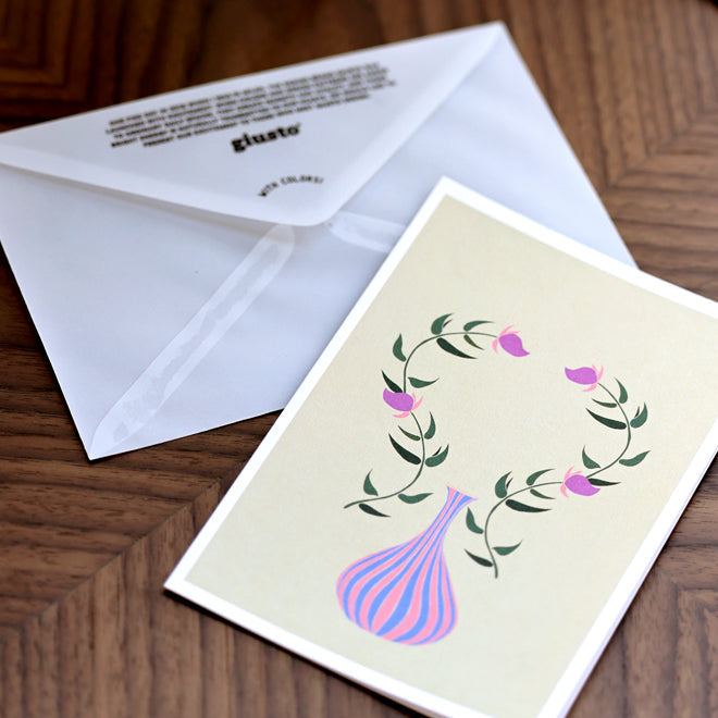 [KOREAN MUSEUM LIFE] ceramic design card and envelope set