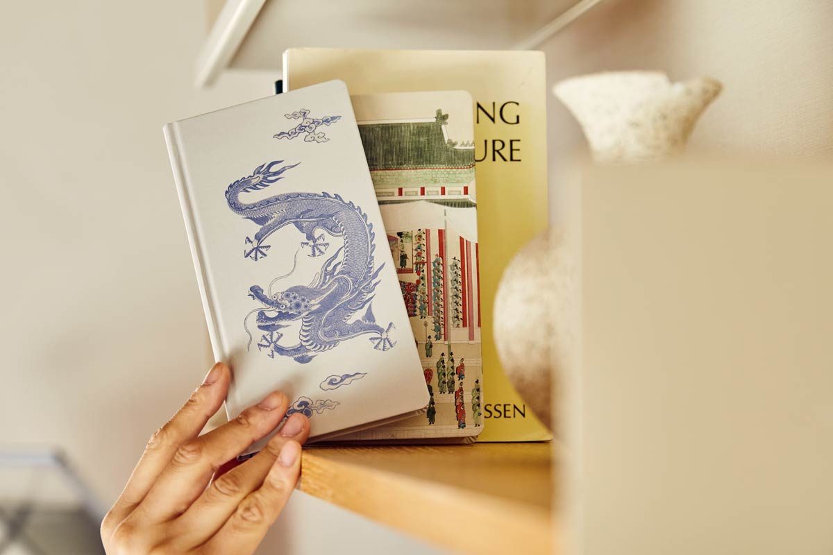 [KOREAN MUSEUM LIFE] special hardcover notebook azure dragon