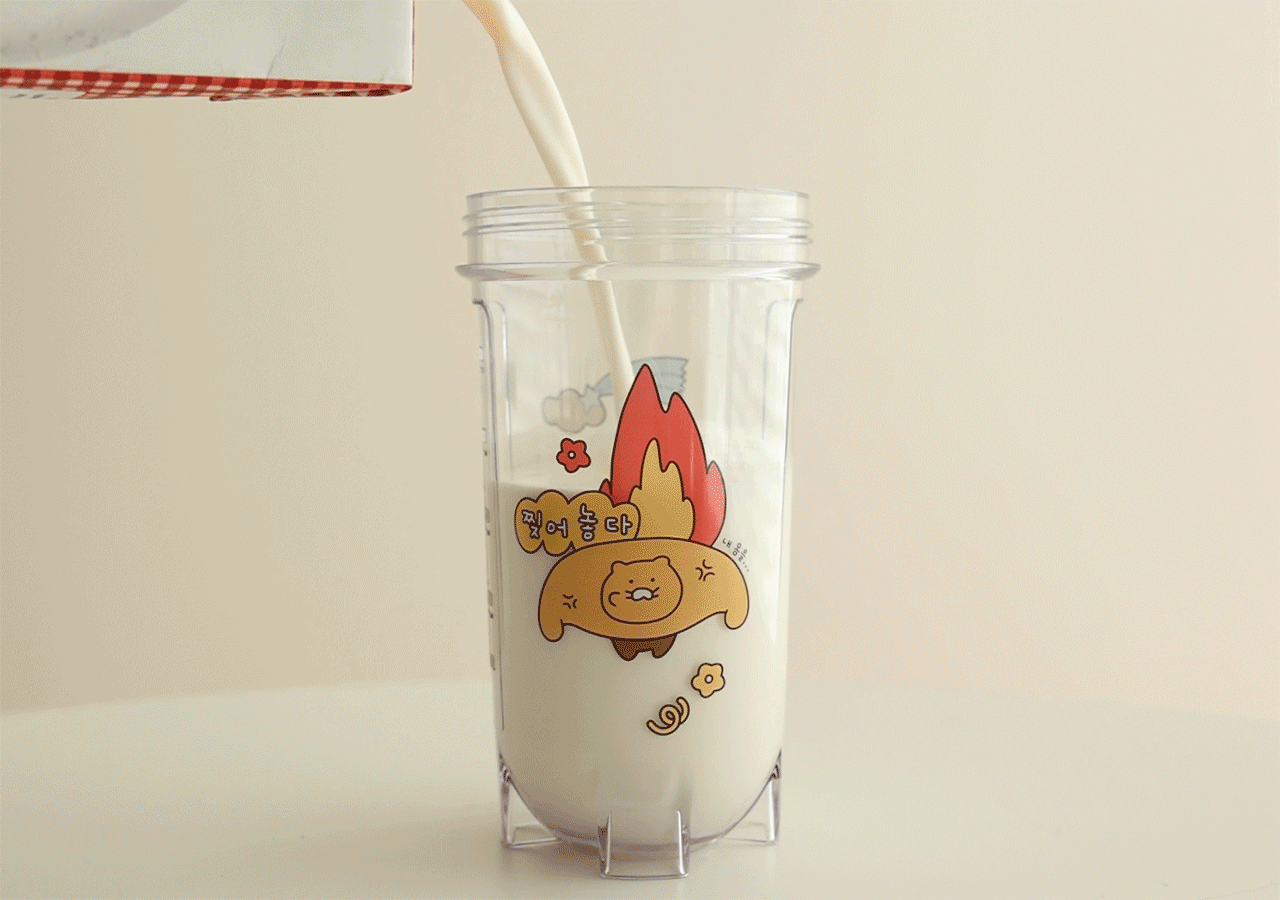 [KAKAO FRIENDS] Slopey Choonsik Shaker Bottle OFFICIAL MD