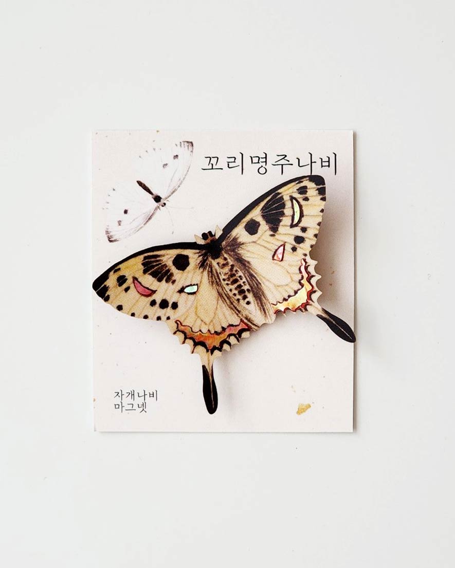 [KOREAN MUSEUM LIFE] mother-of-pearl butterfly magnet