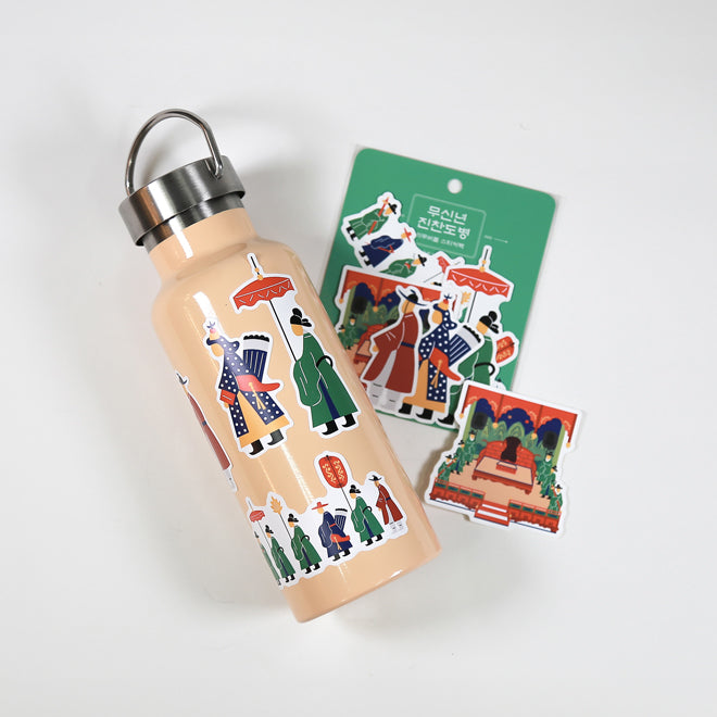 [KOREAN MUSEUM LIFE] beauty of korea removable sticker pack