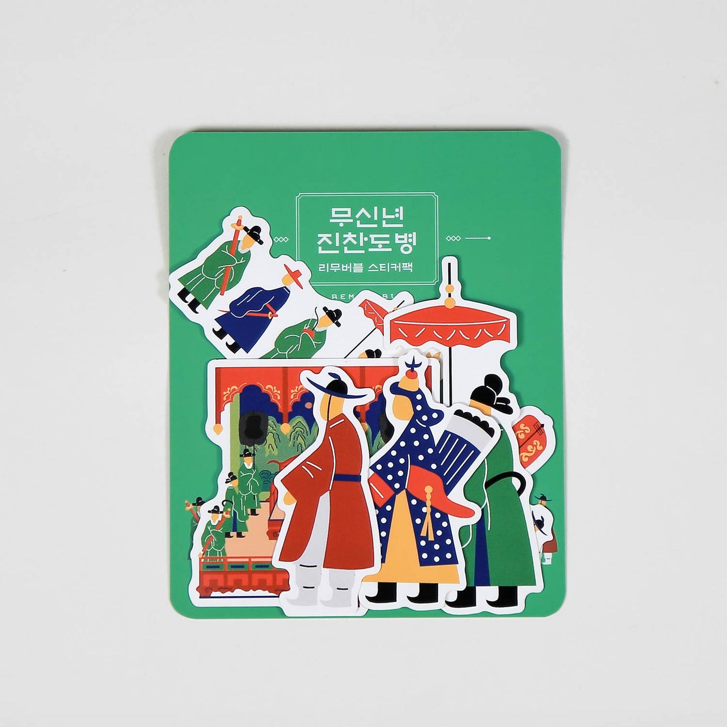 [KOREAN MUSEUM LIFE] beauty of korea removable sticker pack