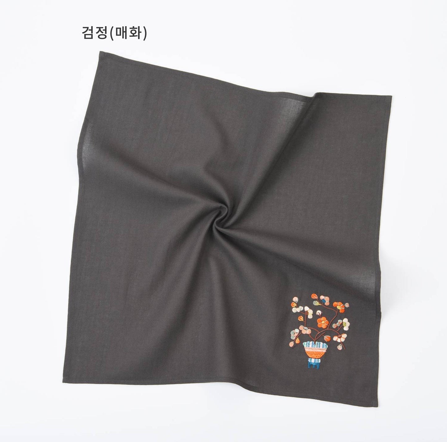 [KOREAN MUSEUM LIFE] embroidered lucky flower handkerchief