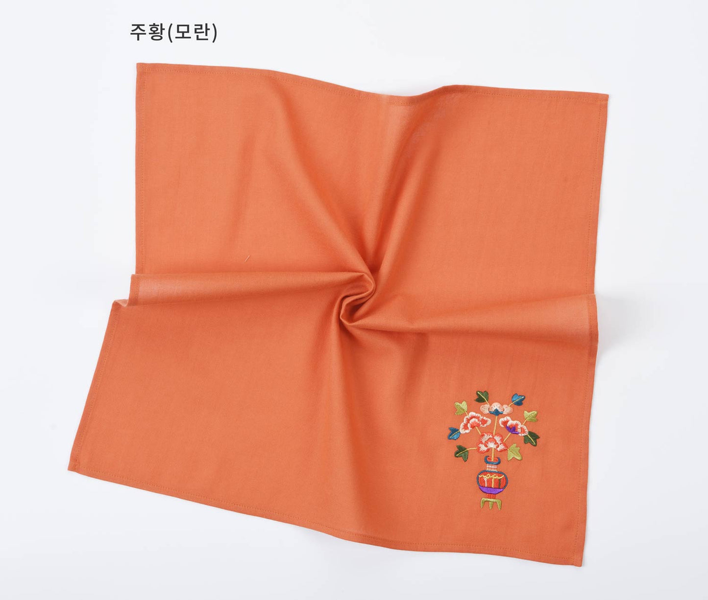 [KOREAN MUSEUM LIFE] embroidered lucky flower handkerchief