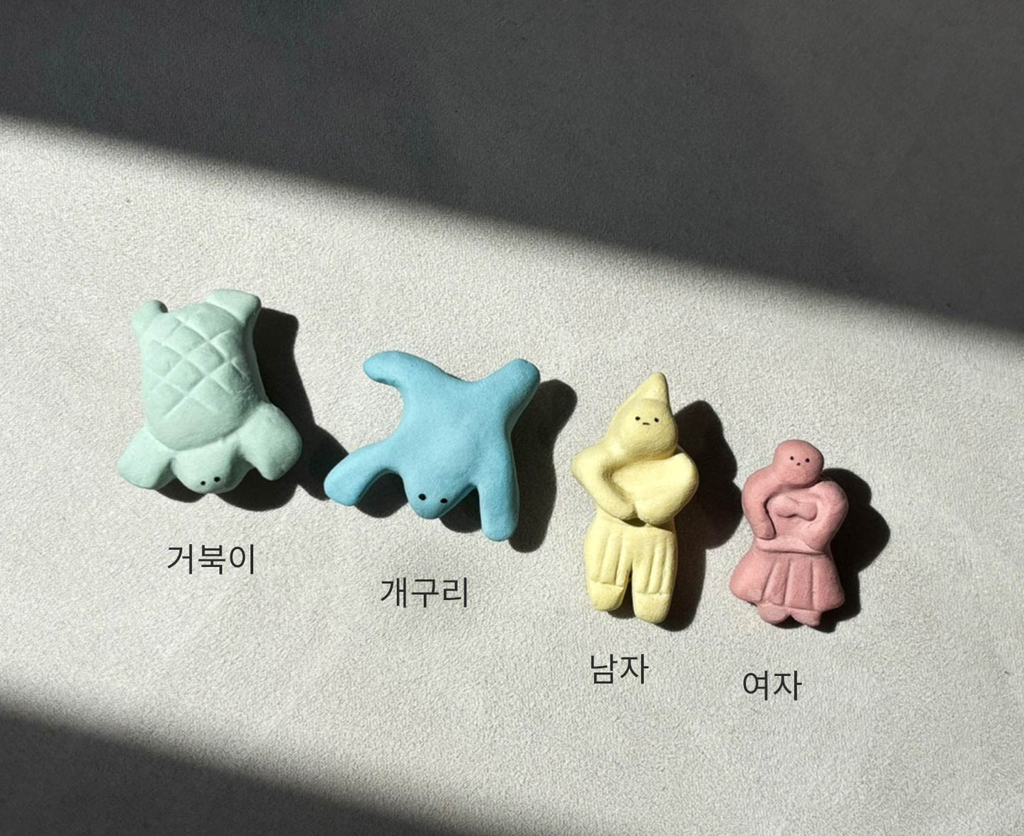 [KOREAN MUSEUM LIFE] earth figurines of silla magnet