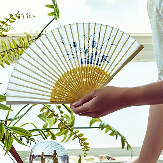 [KOREAN MUSEUM LIFE] fabric fan