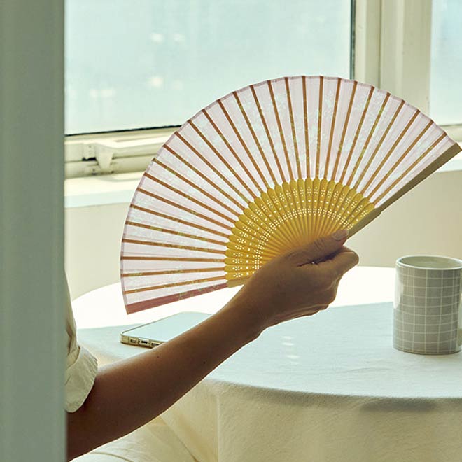 [KOREAN MUSEUM LIFE] fabric fan