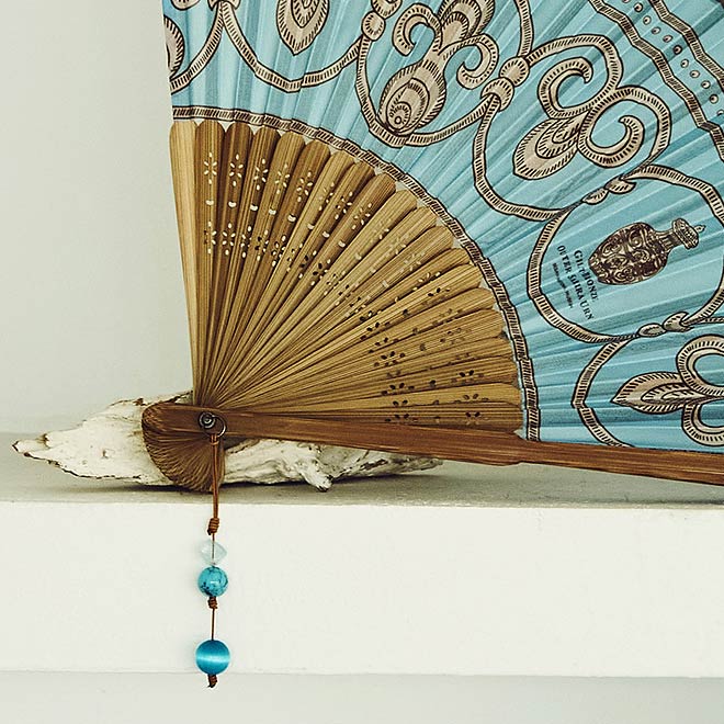 [KOREAN MUSEUM LIFE] fabric fan