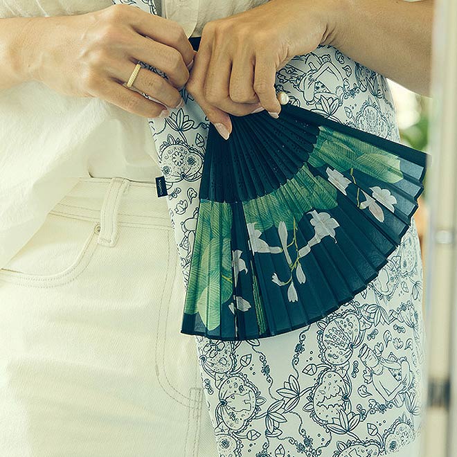 [KOREAN MUSEUM LIFE] fabric fan