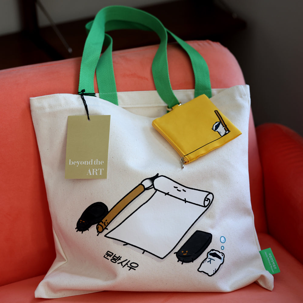 [KOREAN MUSEUM LIFE] four treasures of the study eco bag