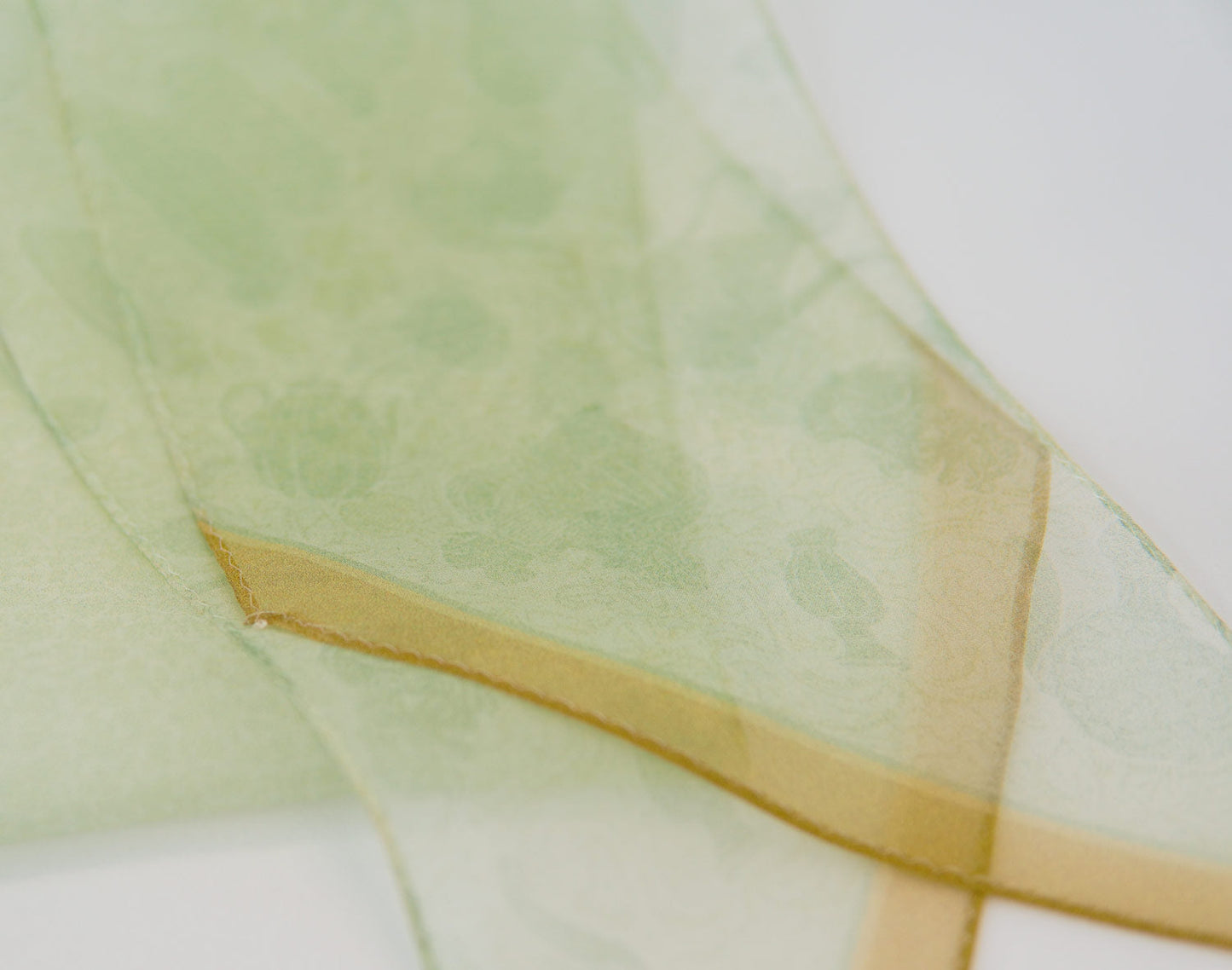 [KOREAN MUSEUM LIFE] goryeo style celadon silk organza scarf