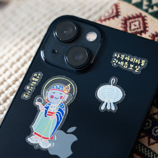 [KOREAN MUSEUM LIFE] buddhist culture removable sticker