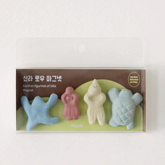 [KOREAN MUSEUM LIFE] earth figurines of silla magnet