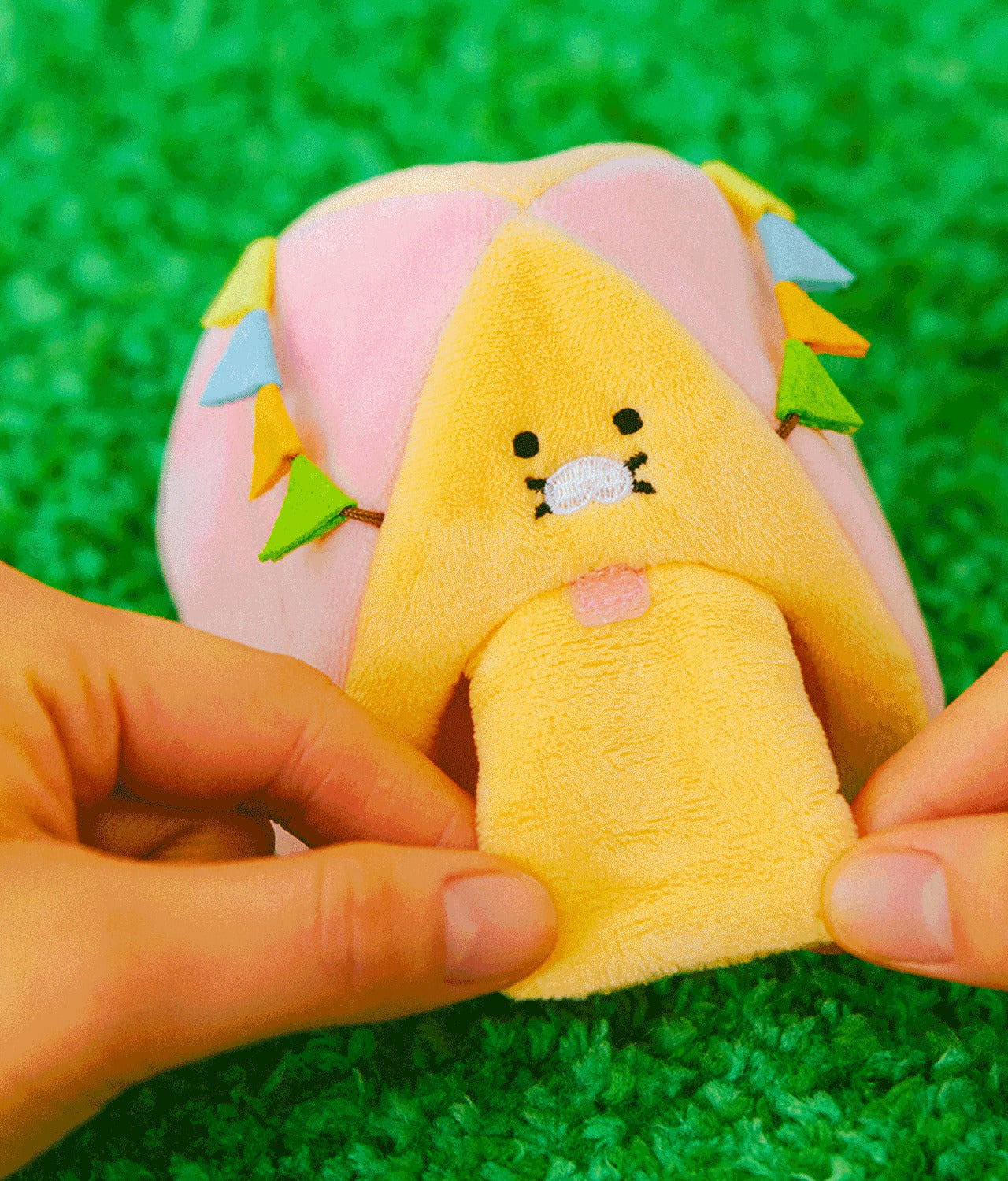 (OOTD) Plush Doll Camping House Set Tent & Campfire