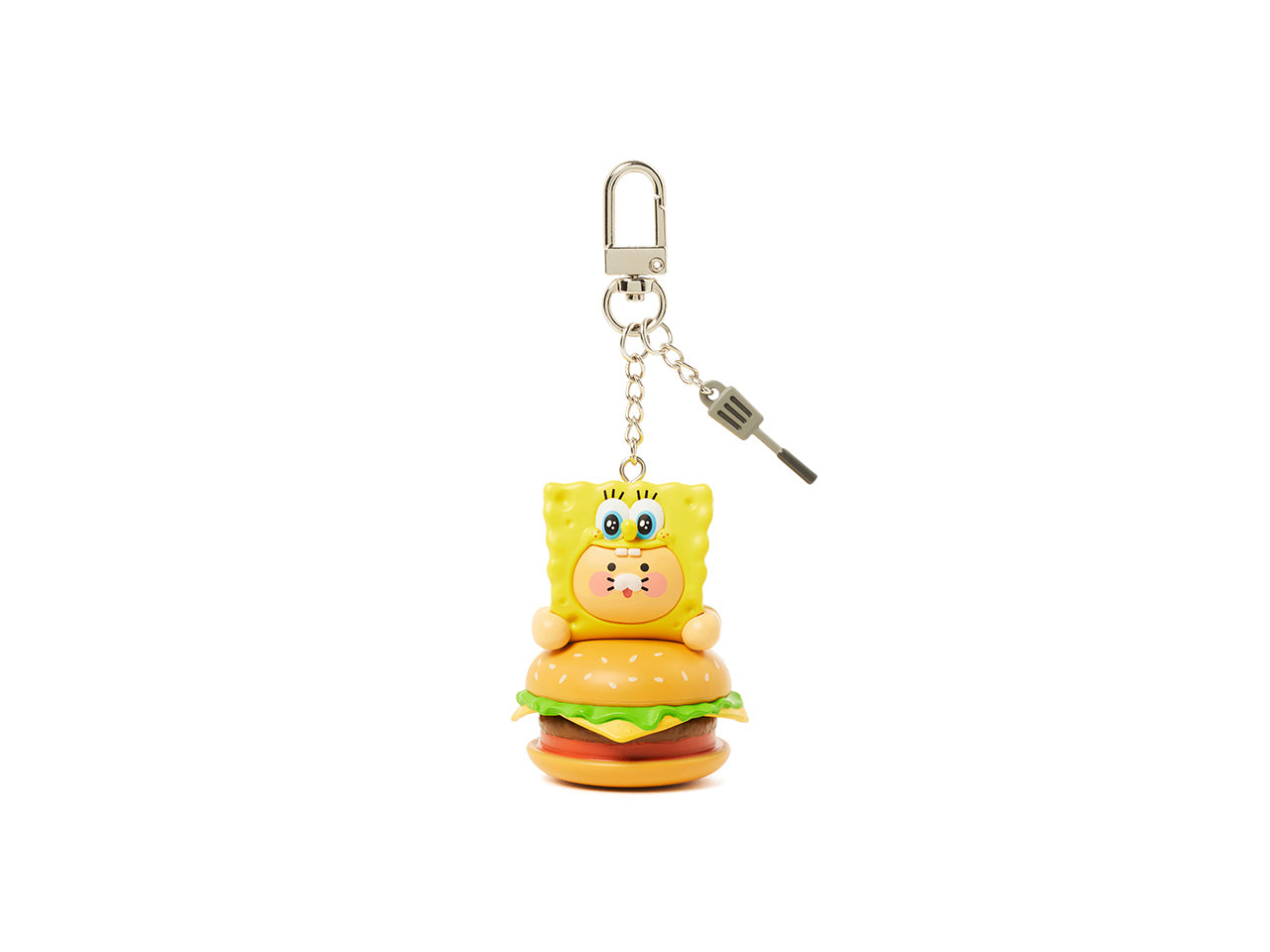[Kakao Friends]SpongeBob x Kakao Friends Figure Keyring SpongeBob & Chunsik