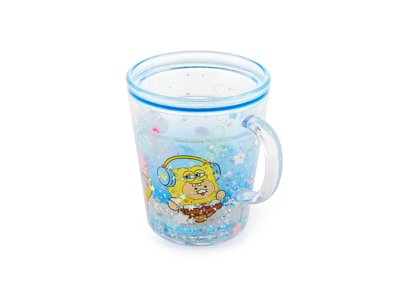 [Kakao Friends]SpongeBob x Kakao Friends Glitter Water Cup