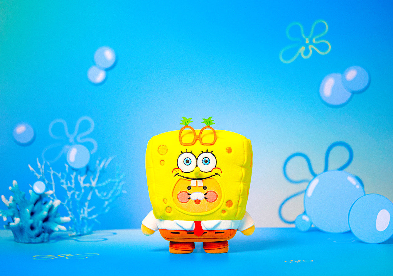[Kakao Friends]SpongeBob X Kakao Friends Medium Dolls Ryan / Chunsik