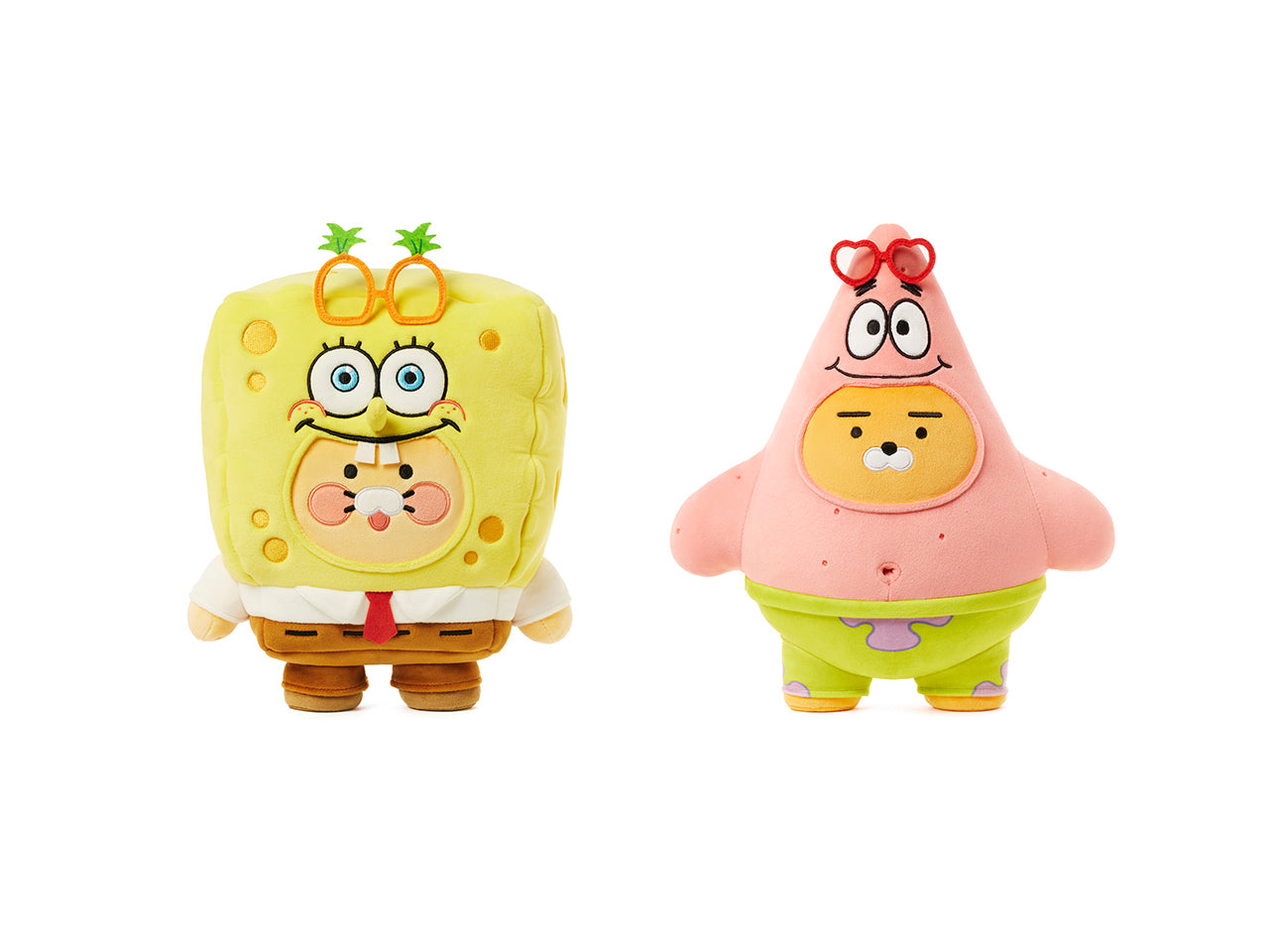 [Kakao Friends]SpongeBob X Kakao Friends Medium Dolls Ryan / Chunsik