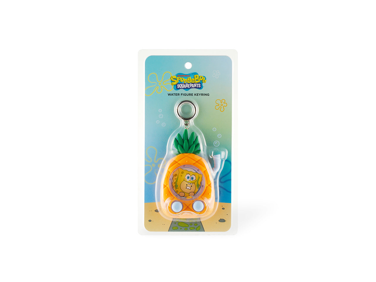 [Kakao Friends]SpongeBob x Kakao Friends Water Moving Figure Keyring