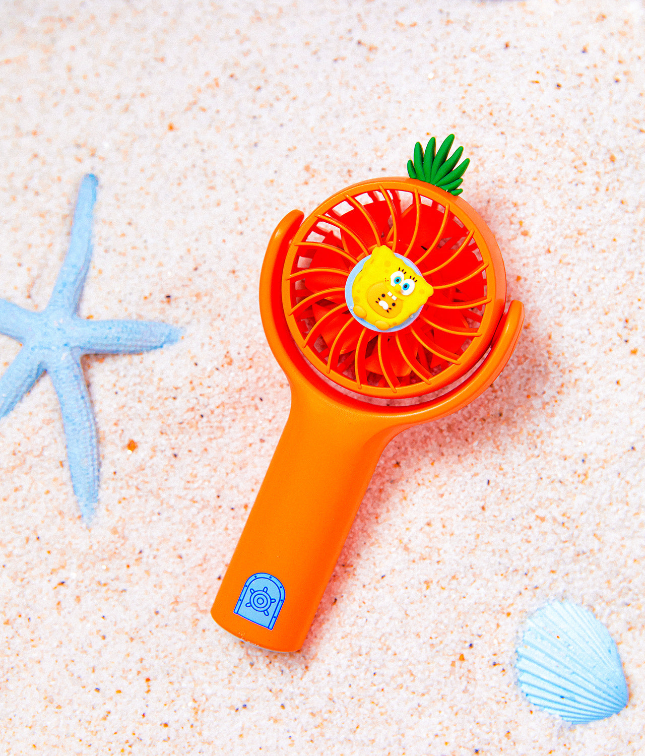 [Kakao Friends]SpongeBob x Kakao Friends Mini Fan_Chunsik