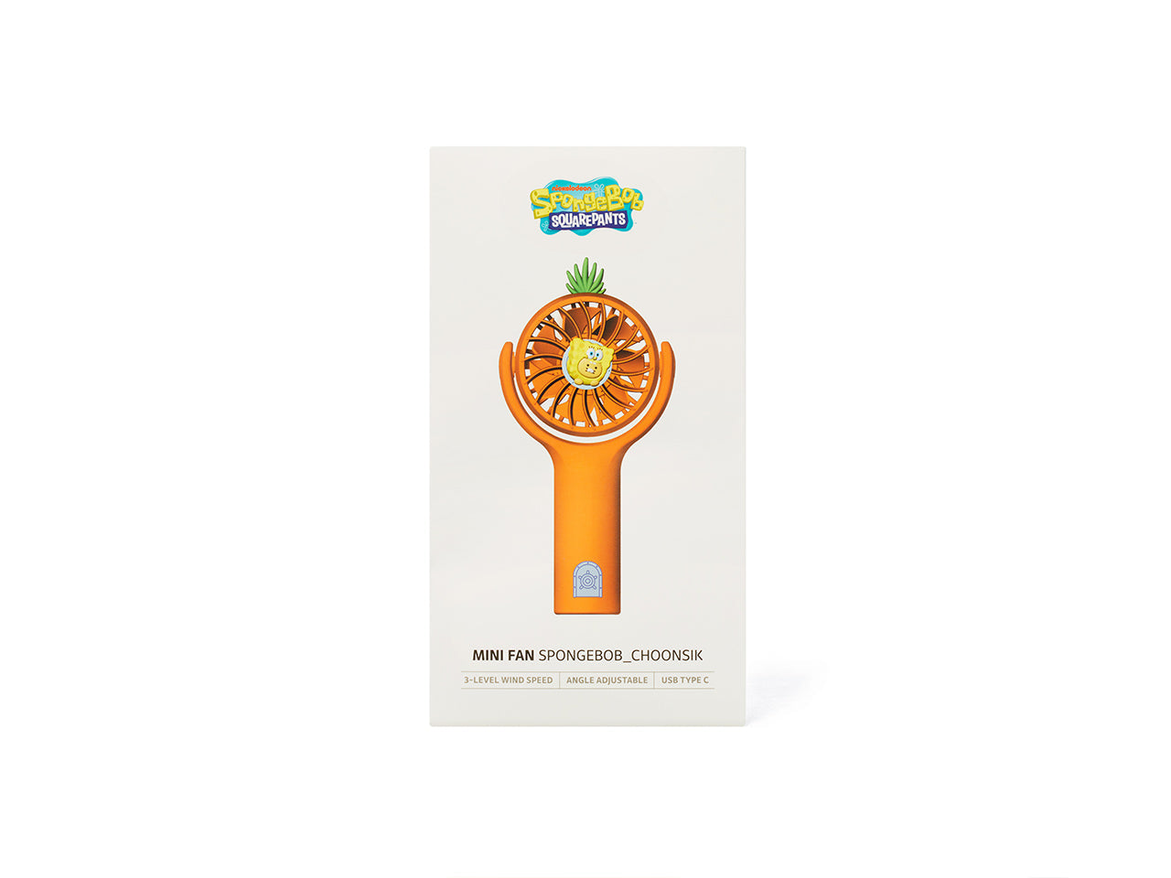 [Kakao Friends]SpongeBob x Kakao Friends Mini Fan_Chunsik