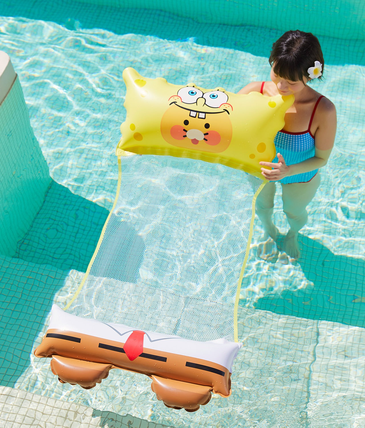 [Kakao Friends]SpongeBob x Kakao Friends Hammock Tube_Chunsik