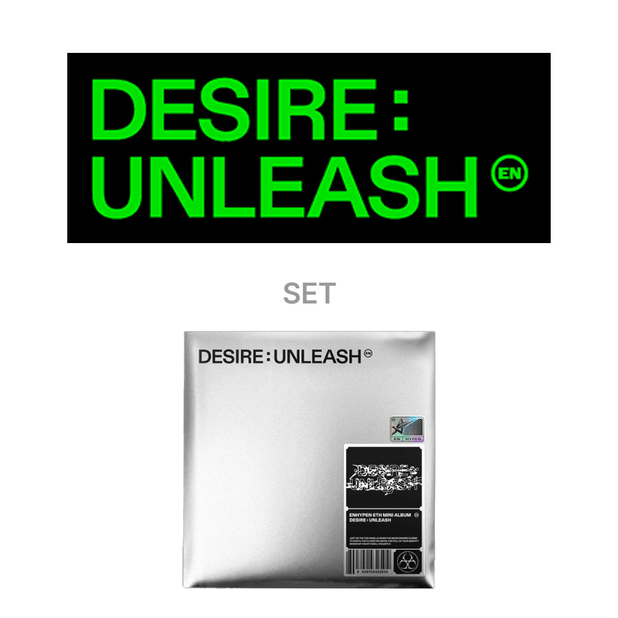 [ENHYPEN] DESIRE : UNLEASH (ENGENE ver.) (Set)