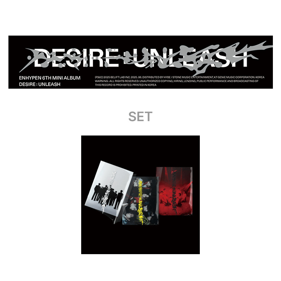 [ENHYPEN] DESIRE : UNLEASH (Set)