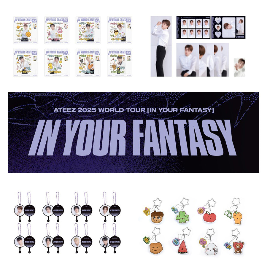 [ATEEZ] 2025 WORLD TOUR [IN YOUR FANTASY] official MD Menber Wer.
