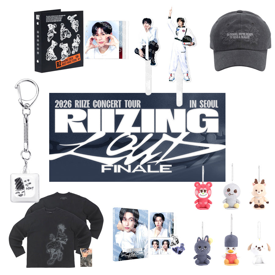 [RIZE] CONCERT TOUR [RIIZING LOUD] FINALE IN SEOUL OFFICIAL MERCH (Member)