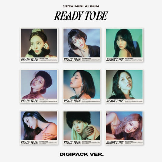 [TWICE] 12th mini album ready to be(digipack ver)