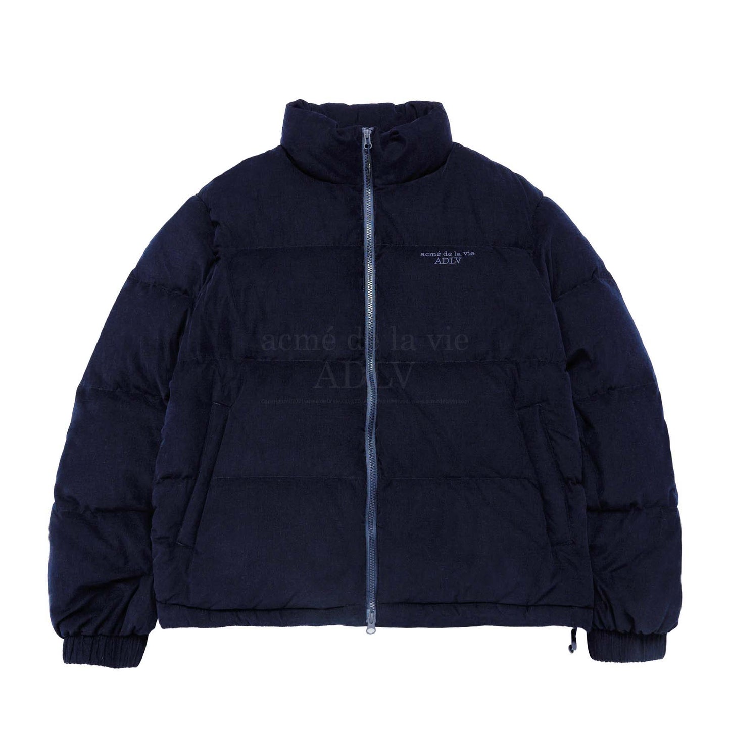 [SEVENTEEN] BASIC LOGO OVERSIZE CORDUROY SHORT DUCK DOWN JACKET OFFICIAL MD