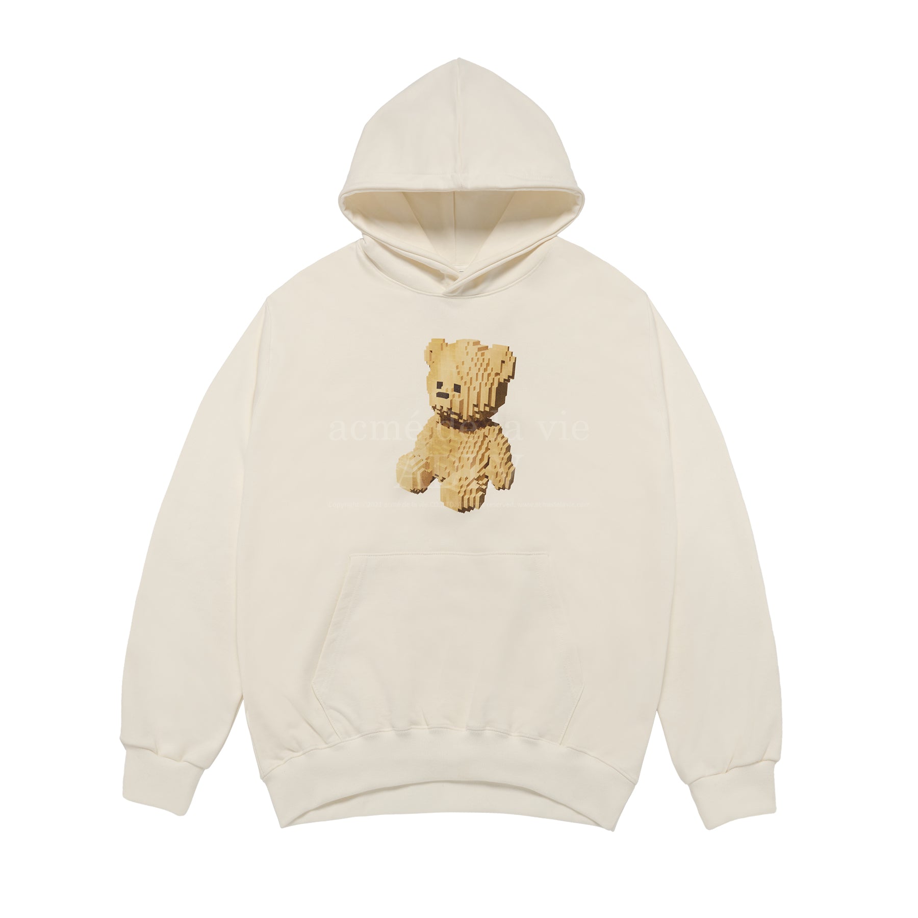 [SEVENTEEN] BLOCK BEAR HOODIE OFFICIAL MD