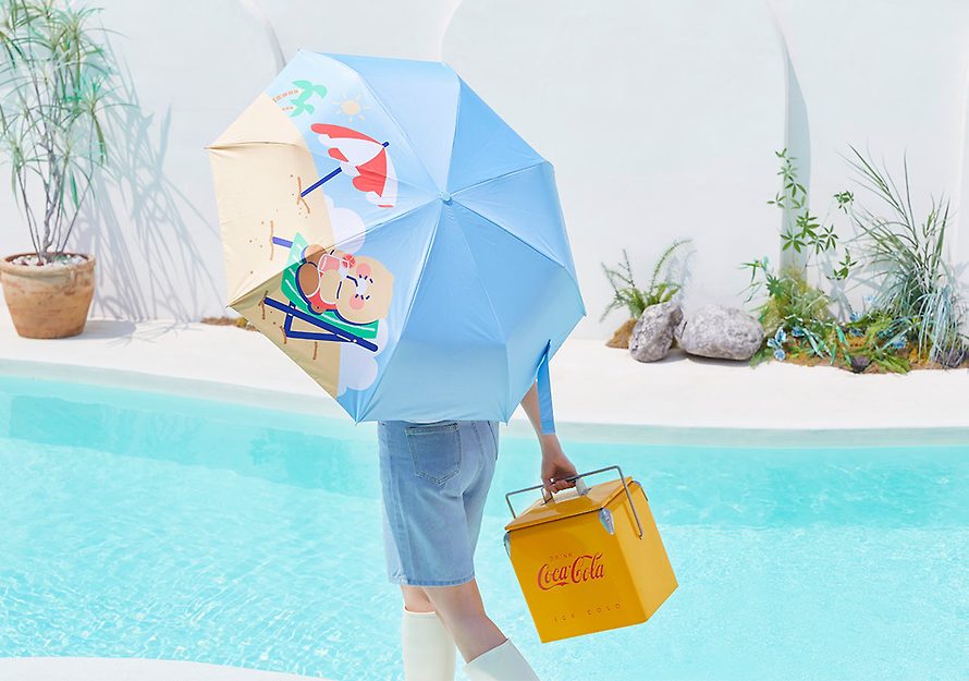 [KAKAO FRIENDS] Umbrella & Parasol Choonsik OFFICIAL MD