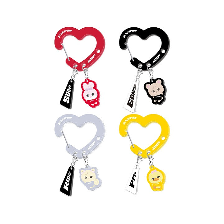 [BLACKPINK ] [JUMP] CHARACTER ACRYLIC CARABINER KEYRING