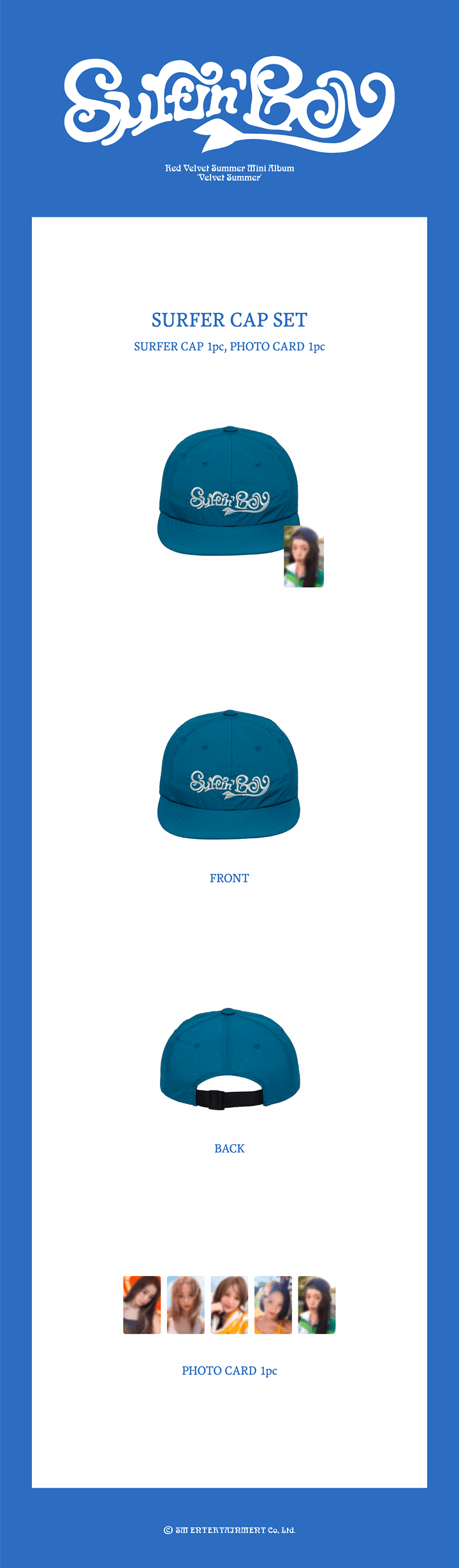 [RED VELVET]  Summer Mini Album Official MD(Member Ver.)