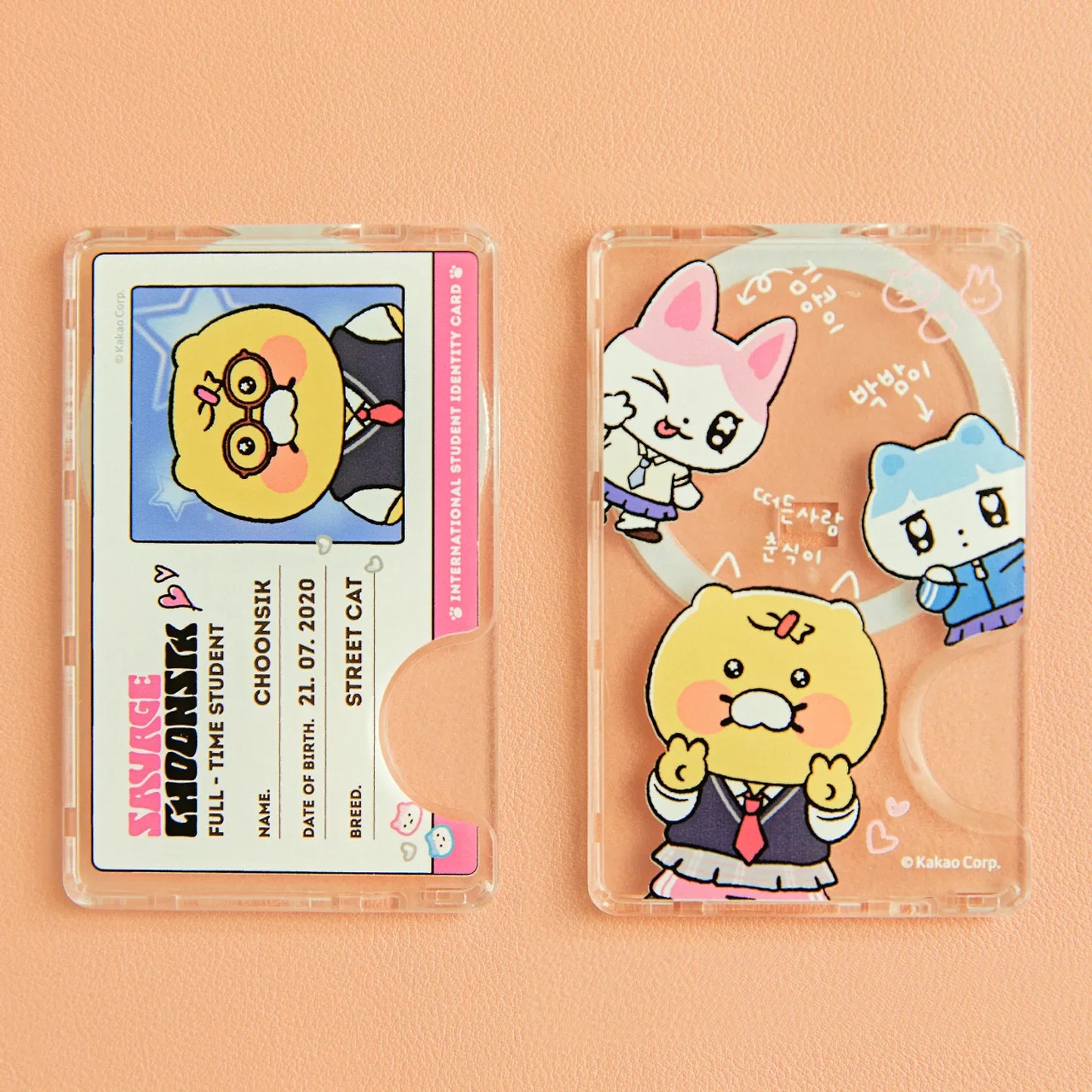 [KAKAO FRIENDS] savage magsafe cardholder