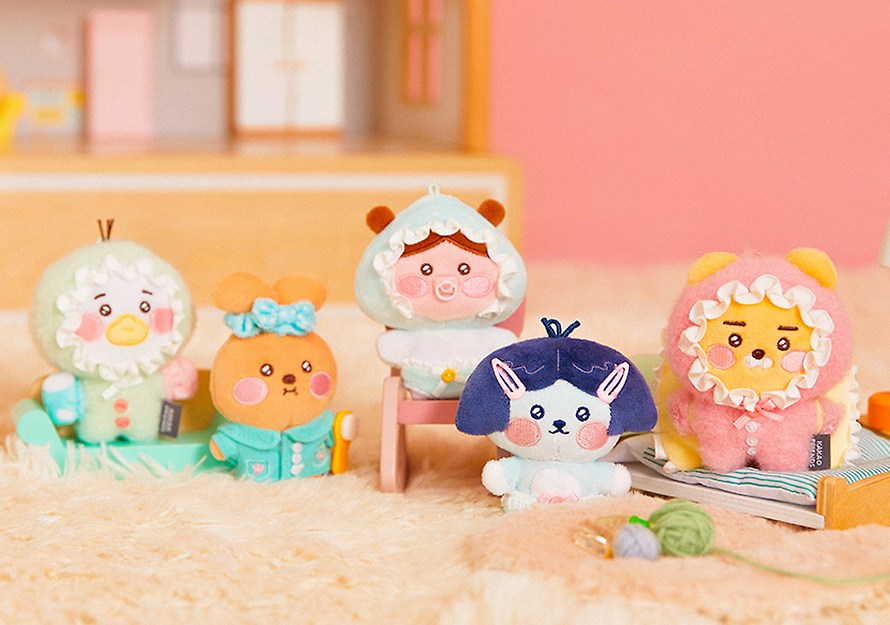 [KAKAO FRIENDS] baby dreaming keyring doll