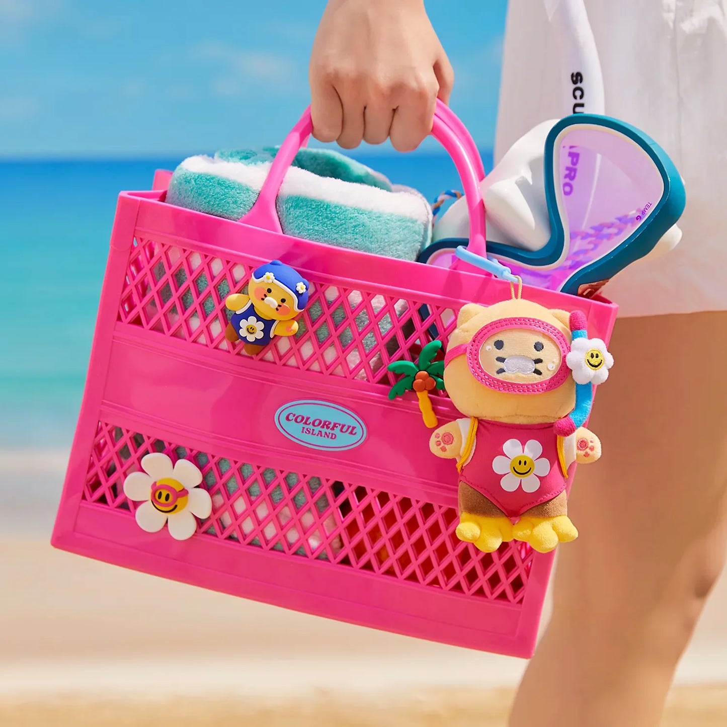 Wiggle Wiggle x Kakao Friends Keyring Summer Chunsik