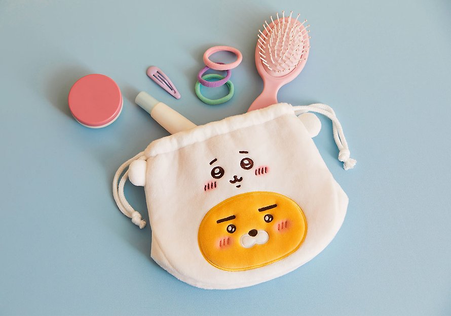 [KAKAO FRIENDS] Chiikawa X Kakao Friends Face Pouch