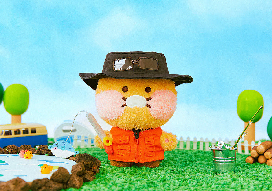 (OOTD) Plush Doll Outfit Fishing Costume Set