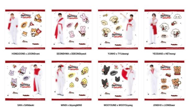 [ATEEZ] X ANITEEZ POP UP Official MD Member ver.
