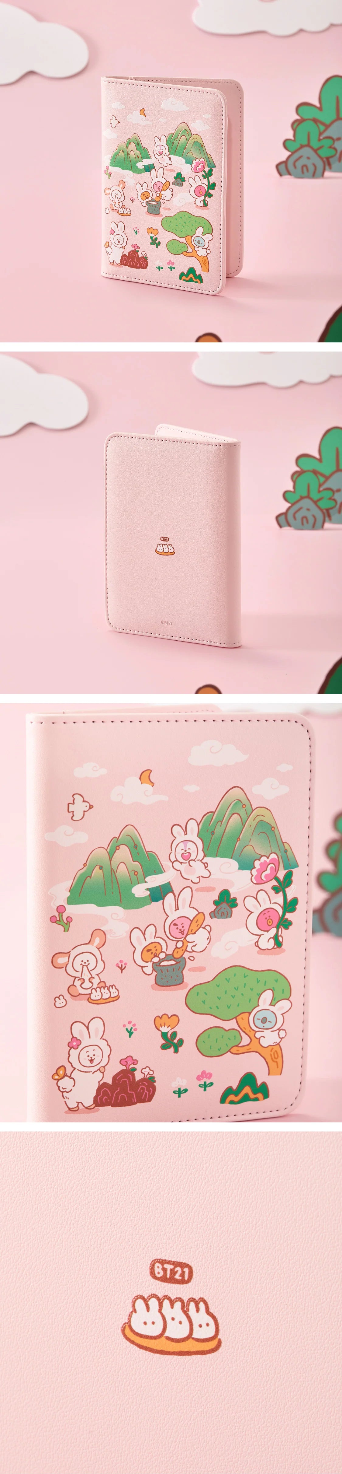 [BTS] BT21 K-Tokki Passport Case