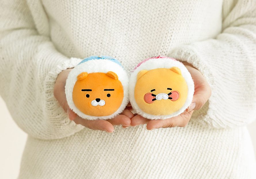 [KAKAO FRIENDS] Boucle Blanket Keyring